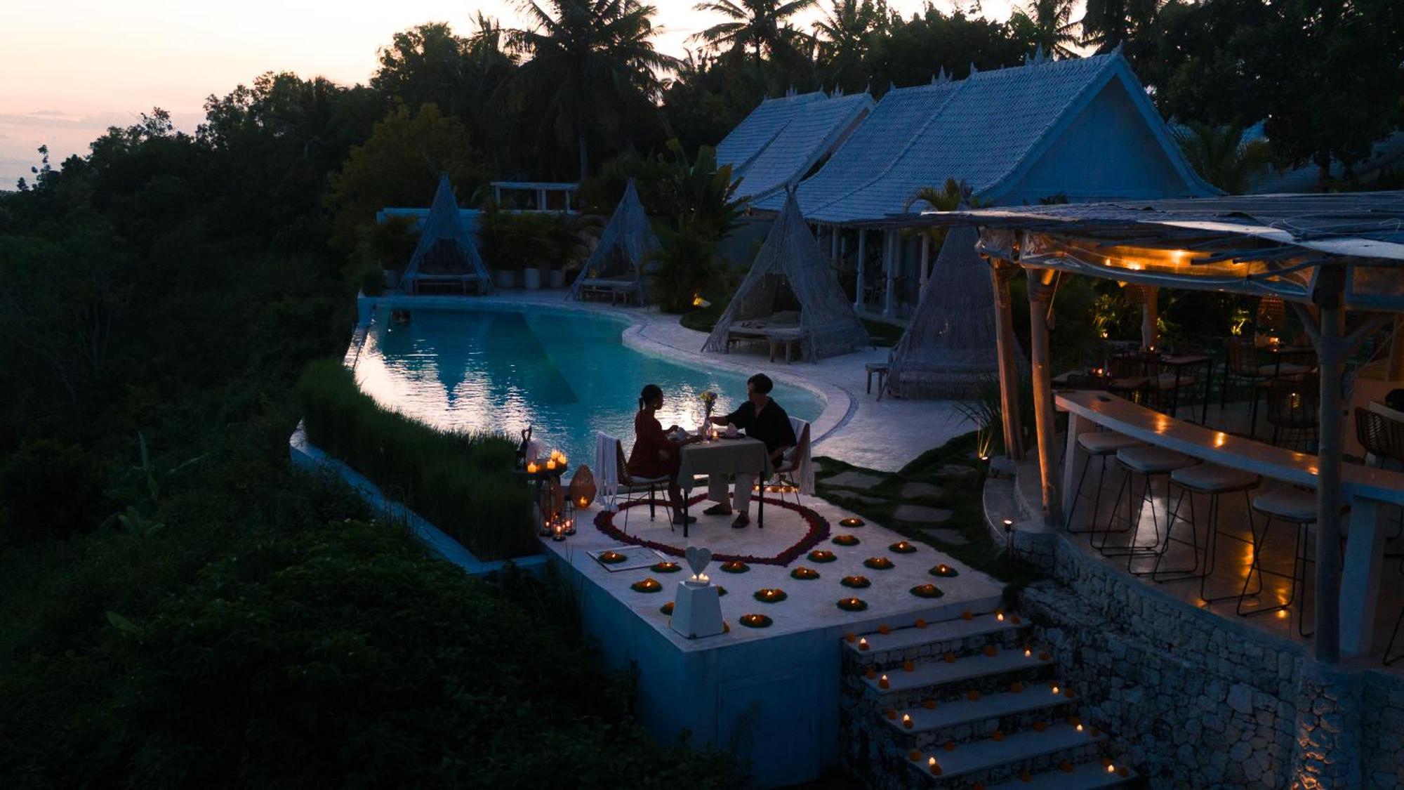 Atalaya Villas Nusa Penida Sakti Exterior foto